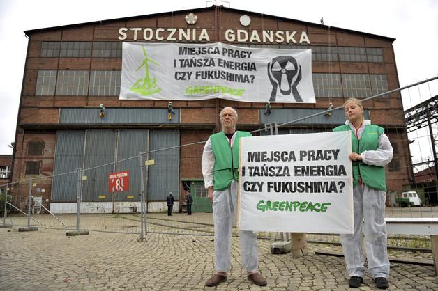 Greenpeace pide a Polonia que abandone la vía nuclear