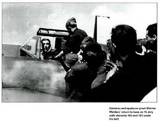 Werner Mölders supera el centenar de victorias aéreas - 15/07/1941.