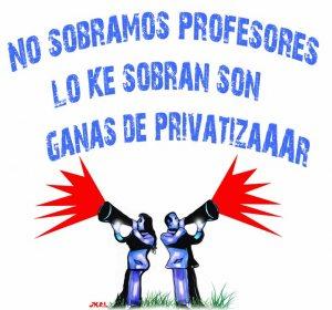 85.- ¡Esperanza, no jodas la enseñanza!: la privatización de la educación en la Comunidad de Madrid