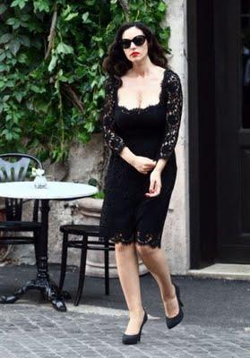 Penélope Cruz, de Dolce & Gabbana, rueda en Roma con Woody Allen