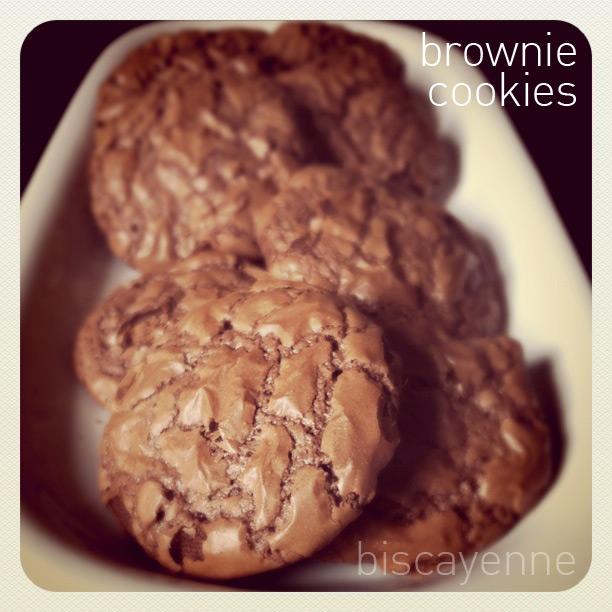 Brownie cookies o cómo mandar galletas por correo