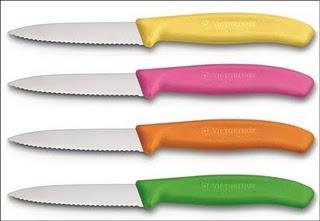 Corta frutas y verduras con Victorinox
