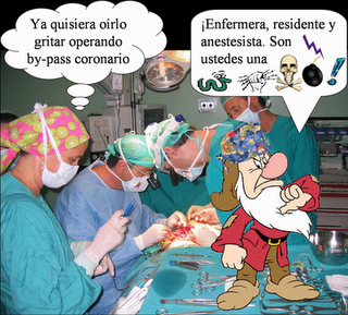Villanos en anestesiología (7): el cirujano aspaventero