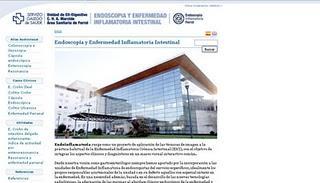 Primera web española sobre endoscopia y enfermedad inflamatoria intestinal