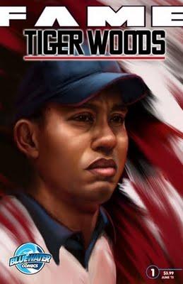 La vida de Tiger Woods en cómic.