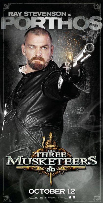 Posters individuales de Los Tres Mosqueteros