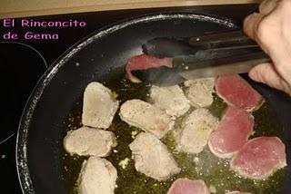 SOLOMILLO DE CERDO AL PISTO
