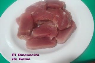 SOLOMILLO DE CERDO AL PISTO