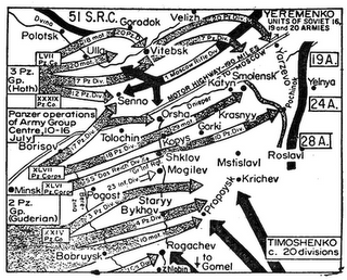 La Wehrmacht captura Smolensko - 16/07/1941.