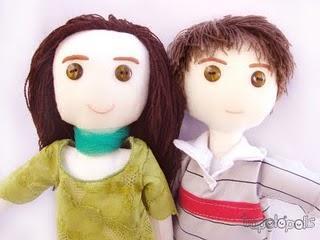 pareja 40cm