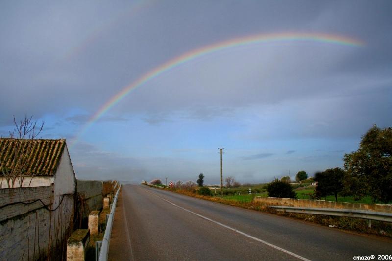 por que el cielo es azul arcoiris
