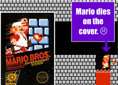 mario dies on the cover El Telesketch (51)