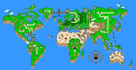 mapamundi super mario world El Telesketch (51)
