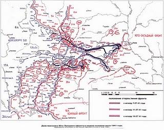 Los Panzer de von Kleist abandonan Kiev como objetivo y se dirigen hacia la bolsa de Uman - 17/07/1941.