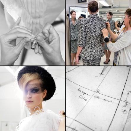 THE MAKING OF A CHANEL HAUTE COUTURE DRESS IN PICTURES