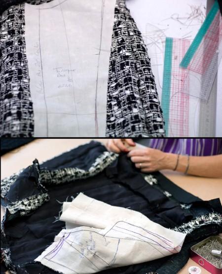 THE MAKING OF A CHANEL HAUTE COUTURE DRESS IN PICTURES