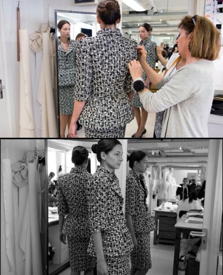 THE MAKING OF A CHANEL HAUTE COUTURE DRESS IN PICTURES