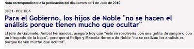 Cómo la prensa estatal perdió el tiempo con la causa Herrera Noble