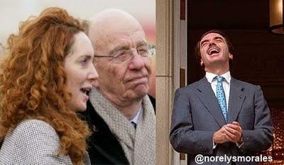 Estalla la desvergüenza del imperio mediático Murdoch y la “lumbrera” Aznar recibe 220.000 dólares por labores de asesoramiento