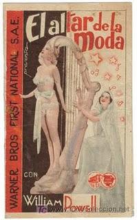 ALTAR DE LA MODA, EL (“Fashions of 1934”, EE.UU., 1933)
