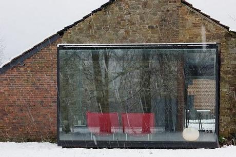 Solo nieve y verde. Solo nieve y verde.