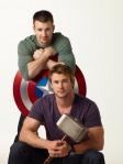 Photoshoots: Chris Evans & Chris Hemsworth