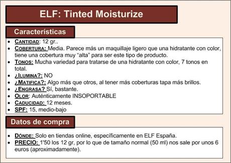 COMPARATIVA DE HIDRATANTES CON COLOR