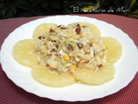 ENSALADA DE COL Y POLLO ENSALADA DE COL Y POLLO