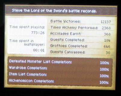 dragon quest ix 100 Un jugador completa Dragon Quest IX al 100% tras 773 horas de juego