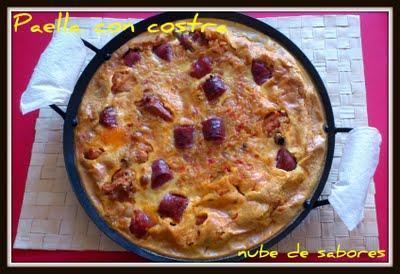 PAELLA EN COSTRA PAELLA EN COSTRA