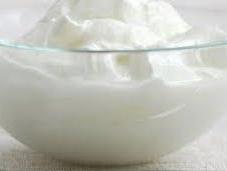 Ofrece semen como fuera yogurt