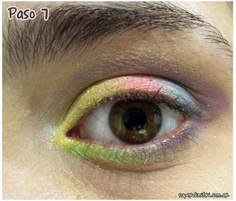 Tutorial= Rainbow eyes + Reseña Fyrinnae Pixie Epoxie