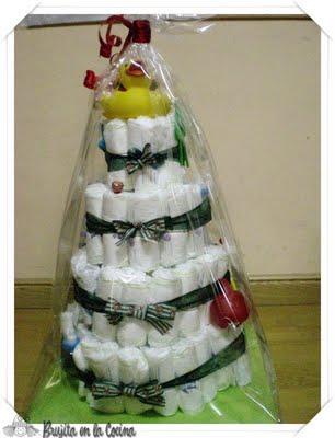 Nuggets de berenjena y Tarta de Pañales