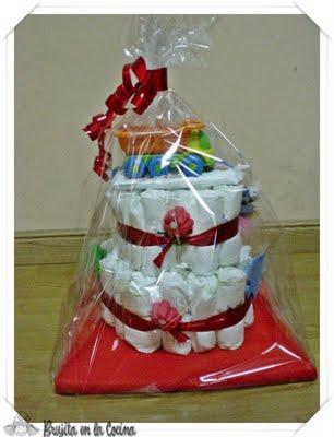 Nuggets de berenjena y Tarta de Pañales