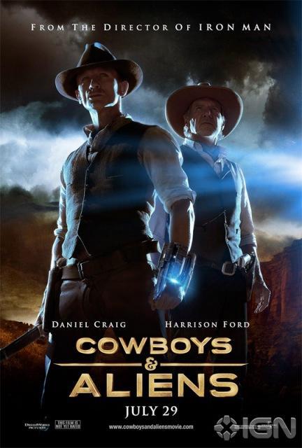 COWBOYS & ALIENS: Trailer y posters del film