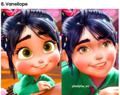 Zona Disney: Así se verían las princesas Disney con rasgos más reales Zona Disney: Así se verían las princesas Disney con rasgos más reales