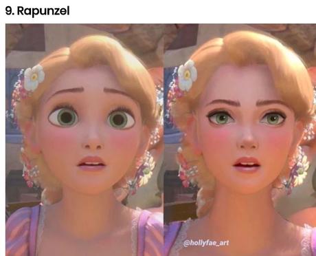 Zona Disney: Así se verían las princesas Disney con rasgos más reales Zona Disney: Así se verían las princesas Disney con rasgos más reales