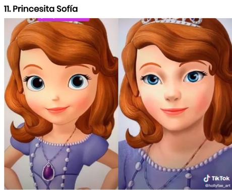 Zona Disney: Así se verían las princesas Disney con rasgos más reales Zona Disney: Así se verían las princesas Disney con rasgos más reales