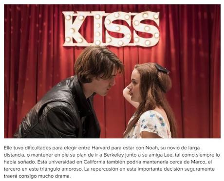 ‘El stand de los besos’ tendrá tercera parte y será en 2021 ‘El stand de los besos’ tendrá tercera parte y será en 2021