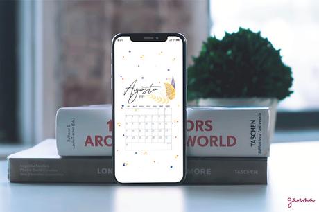 Freebie: Calendario Agosto 2020 Freebie: Calendario Agosto 2020