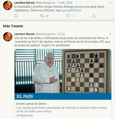 Fantástico trabajo de la historia del ajedrez tinerfeño realizado por Ricardo Moyano Fantástico trabajo de la historia del ajedrez tinerfeño realizado por Ricardo Moyano