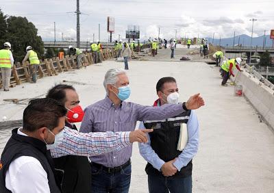 ASEGURA ALFREDO DEL MAZO QUE EN EDOMÉX SE DESARROLLAN IMPORTANTES OBRAS VIALES QUE MEJORAN LA CONECTIVIDAD DE LOS MEXIQUENSES
