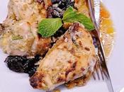 Pollo asado ciruelas pasas