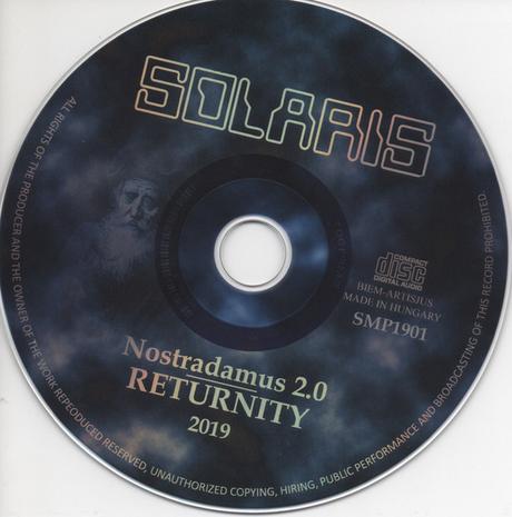 Solaris - Nostradamus 2.0 Returnity - Unborn Visions (2019)