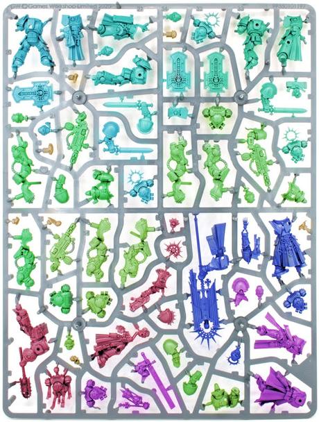 Que piezas de Indomitus van en cada figura y reseña (Fauxhammer)