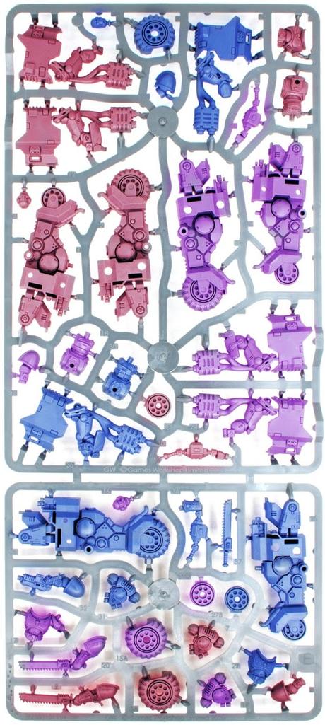 Que piezas de Indomitus van en cada figura y reseña (Fauxhammer)