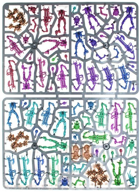 Que piezas de Indomitus van en cada figura y reseña (Fauxhammer)