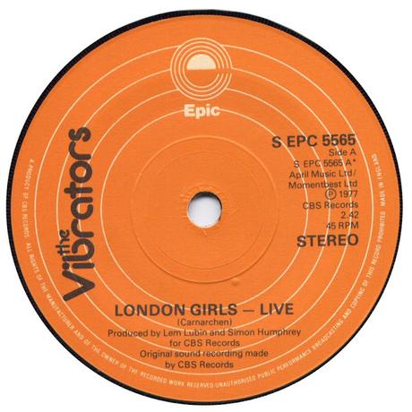 The Vibrators - London girls 7