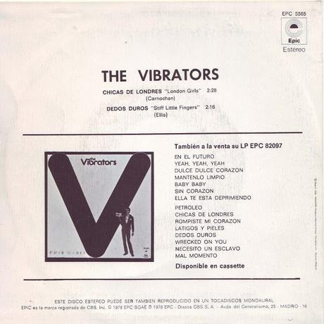 The Vibrators - London girls 7