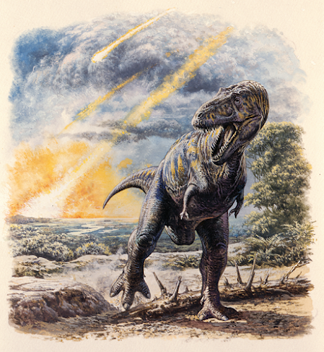 Fue el meteorito y no los volcanes Fue el meteorito y no los volcanes